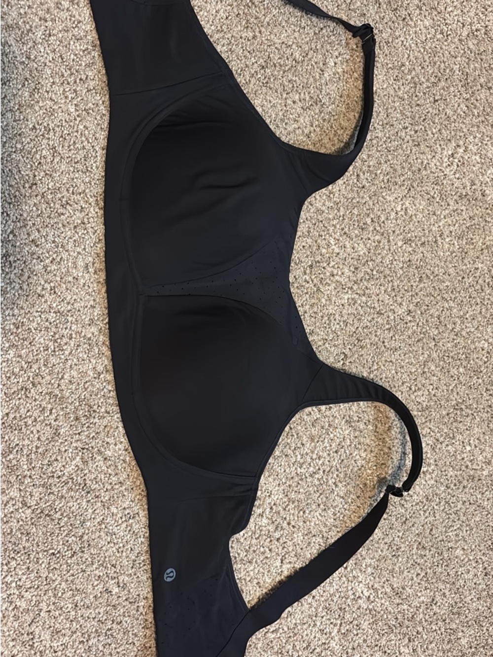 lululemon athletica Black Supportive Sports Bra